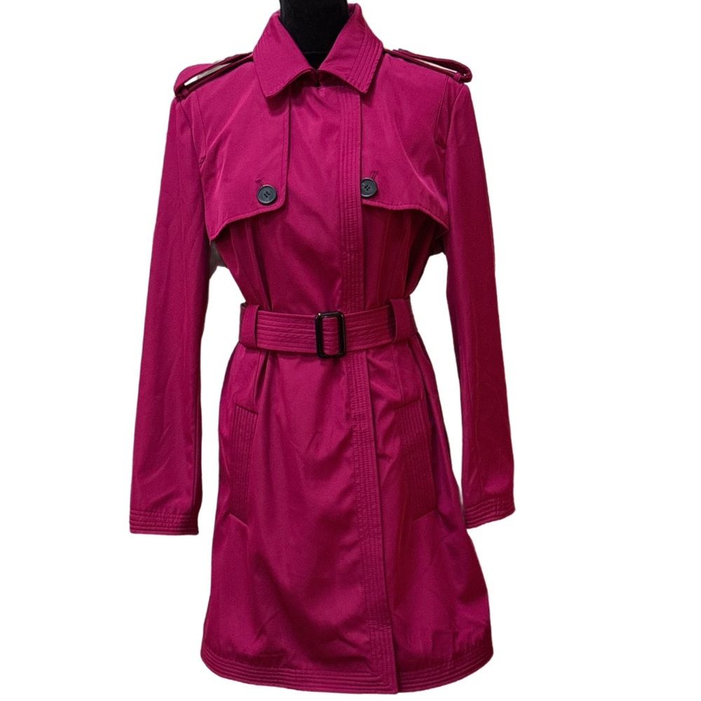 Narciso Rodriguez for Design Nation Belted Trenchcoat NWOT Size XL - Picture 4 of 14